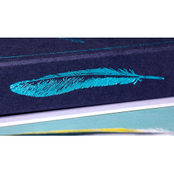 Feather Deck: Goldfinch Edition (Teal) par Joshua Jay wwww.jeux2cartes.fr