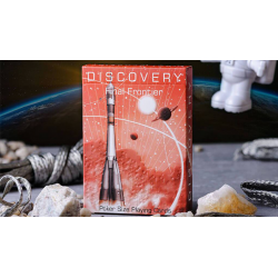 Cartes à jouer Discovery Final Frontier (Rouge) par Elephant Playing Cards wwww.jeux2cartes.fr