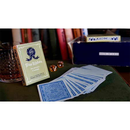 Blue Ribbon Playing Cards (Blue) wwww.jeux2cartes.fr