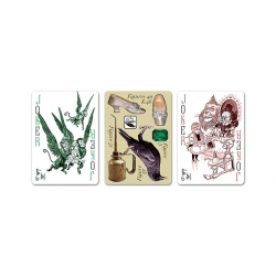 Wizard Of Oz Plying Cards par fig.23 wwww.jeux2cartes.fr