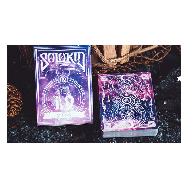Solokid Constellation Series V2 (Virgo) Playing Cards by BOCOPO wwww.jeux2cartes.fr