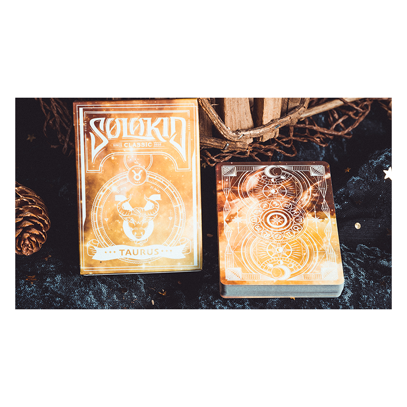 Solokid Constellation Series V2 (Taurus) Playing Cards by BOCOPO wwww.jeux2cartes.fr