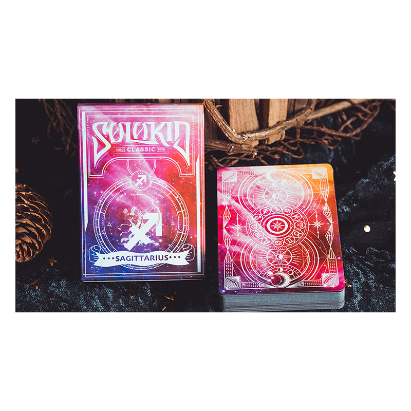 Solokid Constellation Series V2 (Sagittarius) Playing Cards by BOCOPO wwww.jeux2cartes.fr