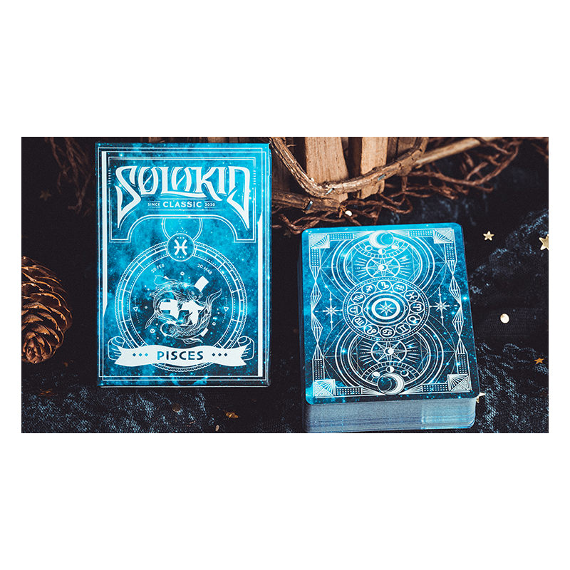 Solokid Constellation Series v2 (Pisces) Playing Cards by BOCOPO wwww.jeux2cartes.fr