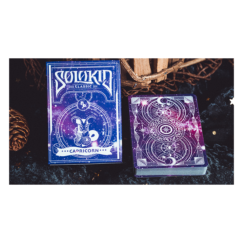 Cartes à jouer Solokid Constellation Series V2 (Capricorne) par BOCOPO wwww.jeux2cartes.fr