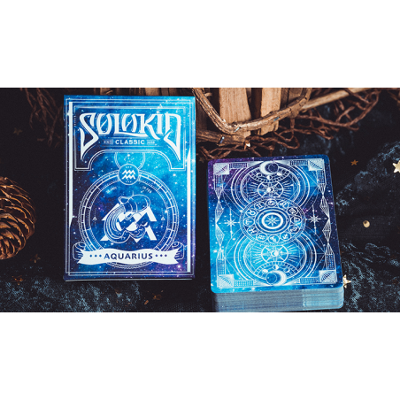 Solokid Constellation Series V2 (Aquarius) Playing Cards by BOCOPO wwww.jeux2cartes.fr