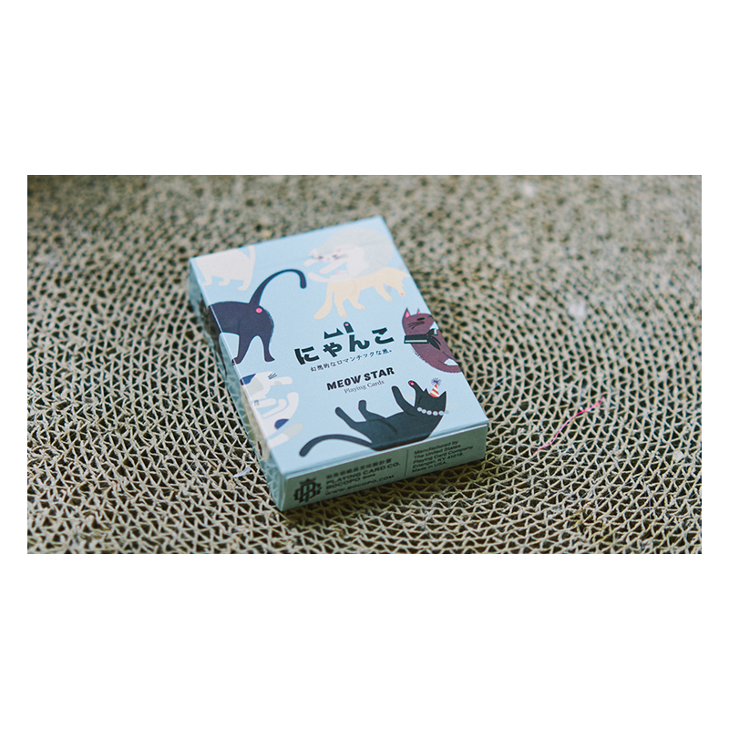 Meow Star Playing Cards by Bocopo wwww.jeux2cartes.fr