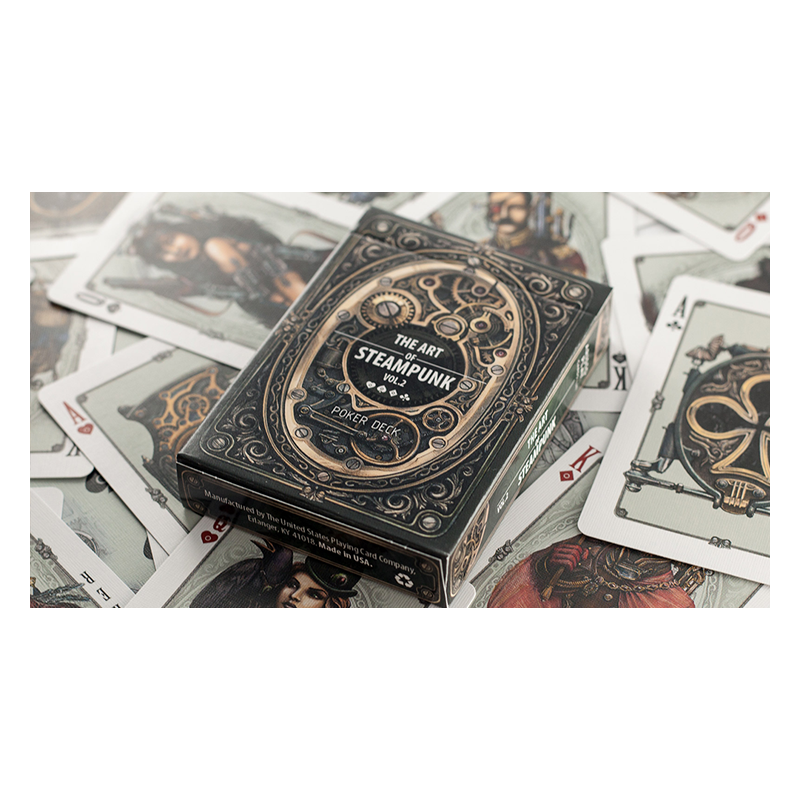 ARISTO Steampunk V2 Playing Cards wwww.jeux2cartes.fr