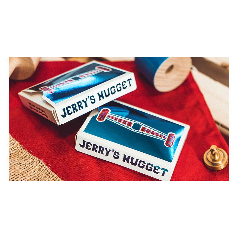 Vintage Feel Jerry's Nuggets (Blue Foil) Playing Cards wwww.jeux2cartes.fr