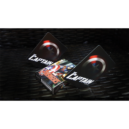 Avengers Captain America Playing Cards wwww.jeux2cartes.fr