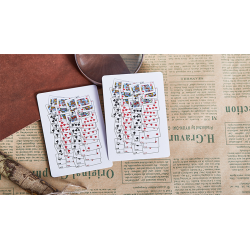 Bicycle Chic Gaff (Red) Playing Cards by Bocopo wwww.jeux2cartes.fr