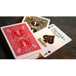 Hesslers Rider Back (Red) Playing Cards wwww.jeux2cartes.fr