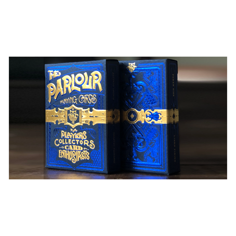 The Parlour Playing Cards (Blue) wwww.jeux2cartes.fr