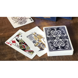 Les cartes à jouer du salon (bleu) wwww.jeux2cartes.fr