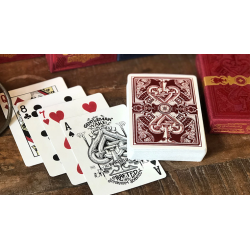 Les cartes à jouer du salon (rouge) wwww.jeux2cartes.fr