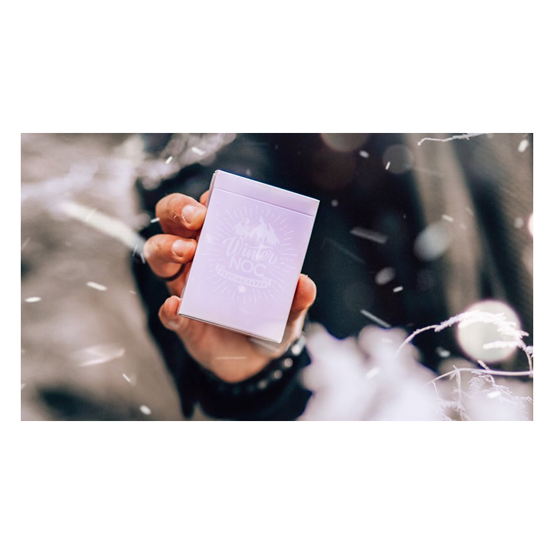 Winter NOC Lavender Dusk (Purple) Playing Cards wwww.jeux2cartes.fr