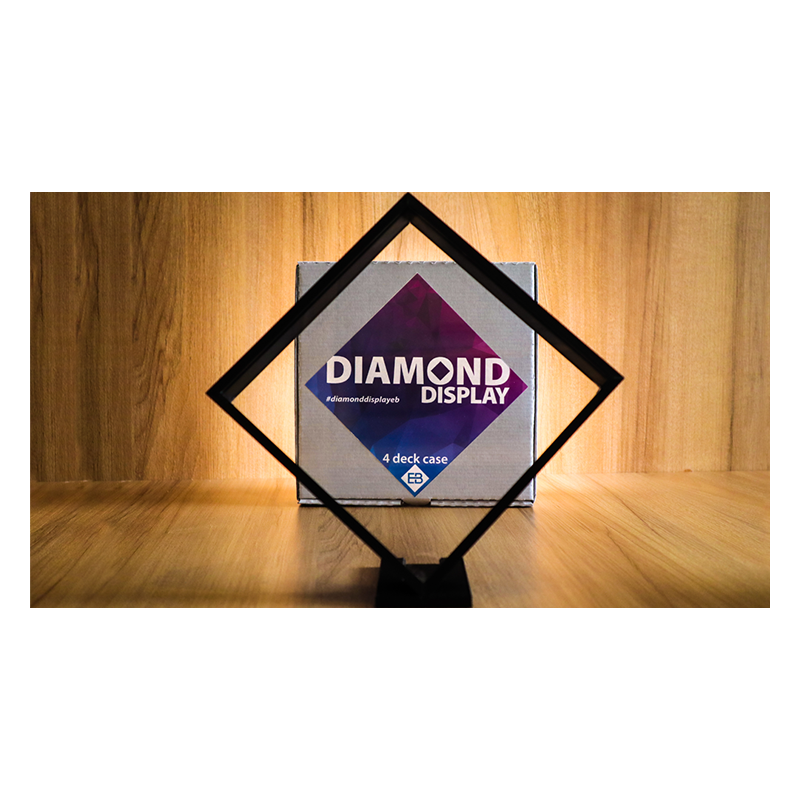Diamond Display - 4 Playing Card Case by EB wwww.jeux2cartes.fr