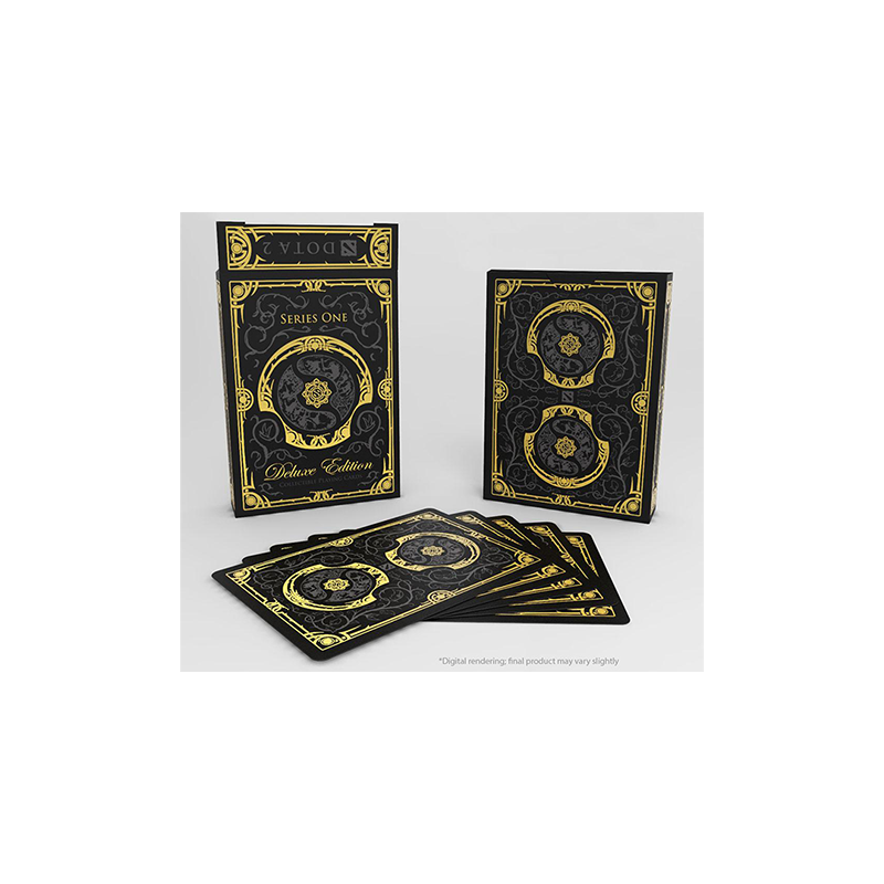 DOTA 2 Deluxe Playing Cards (Black) wwww.jeux2cartes.fr