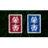 Cartes à jouer Hidden King Red Luxury Edition par BOMBMAGIC wwww.jeux2cartes.fr
