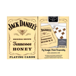 Jack Daniel's Black/Honey Set Playing Cards by USPCC wwww.jeux2cartes.fr
