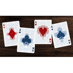 Tulip Playing Cards (Dark Blue) by Dutch Card House Company wwww.jeux2cartes.fr