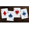 Cartes à jouer Tulip (bleu clair) par Dutch Card House Company wwww.jeux2cartes.fr