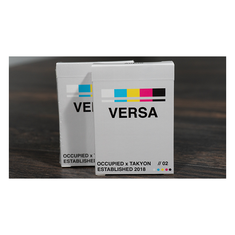 VERSA Playing Cards by Occupied Cards and Takyon Cards wwww.jeux2cartes.fr