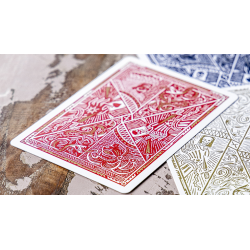 Blood Red Edition Playing Cards by Joker and the Thief wwww.jeux2cartes.fr