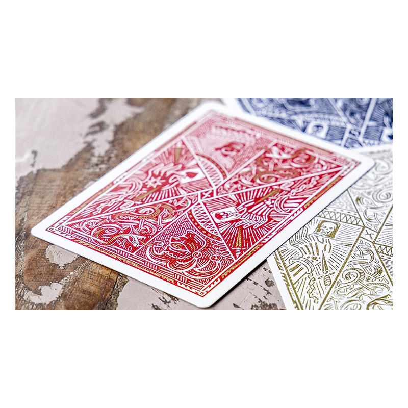 Blood Red Edition Playing Cards Joker and the Thief 